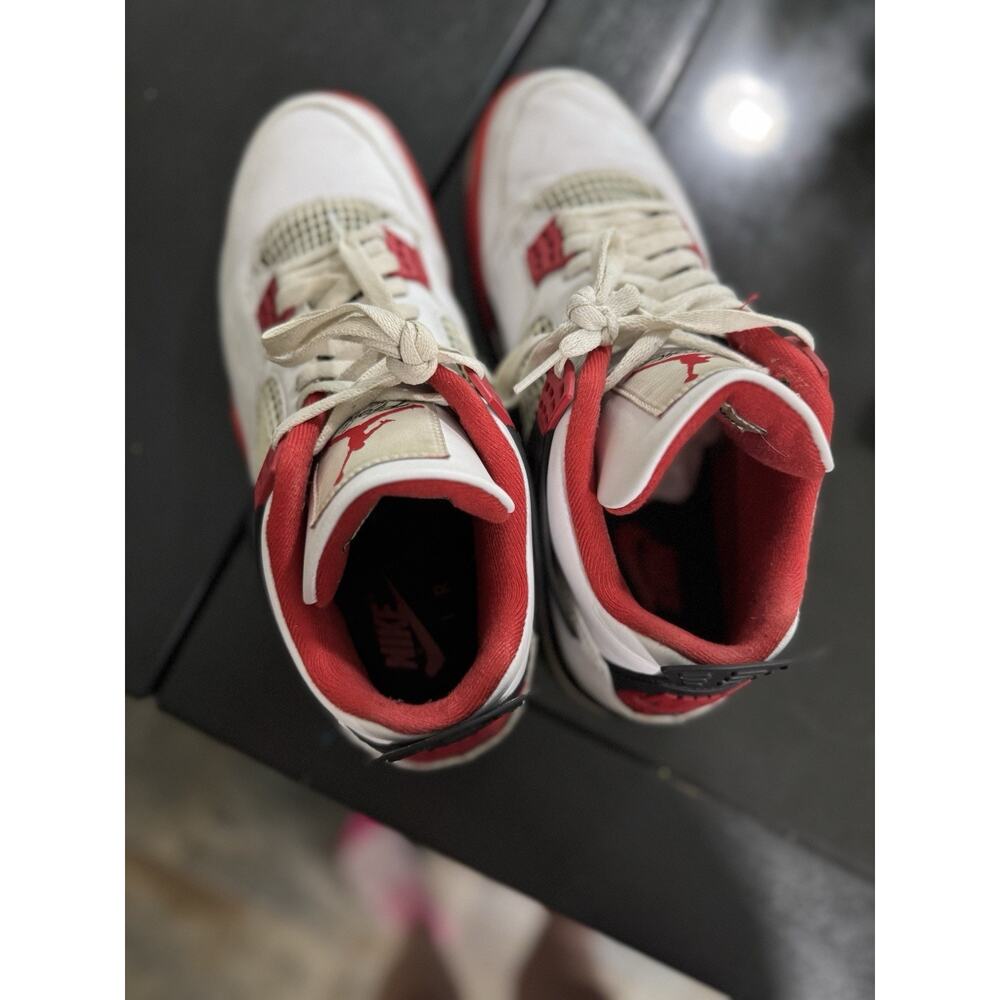 Size 11 - Jordan 4 Retro OG Mid Fire Red NBS247 - Picture 5 of 5